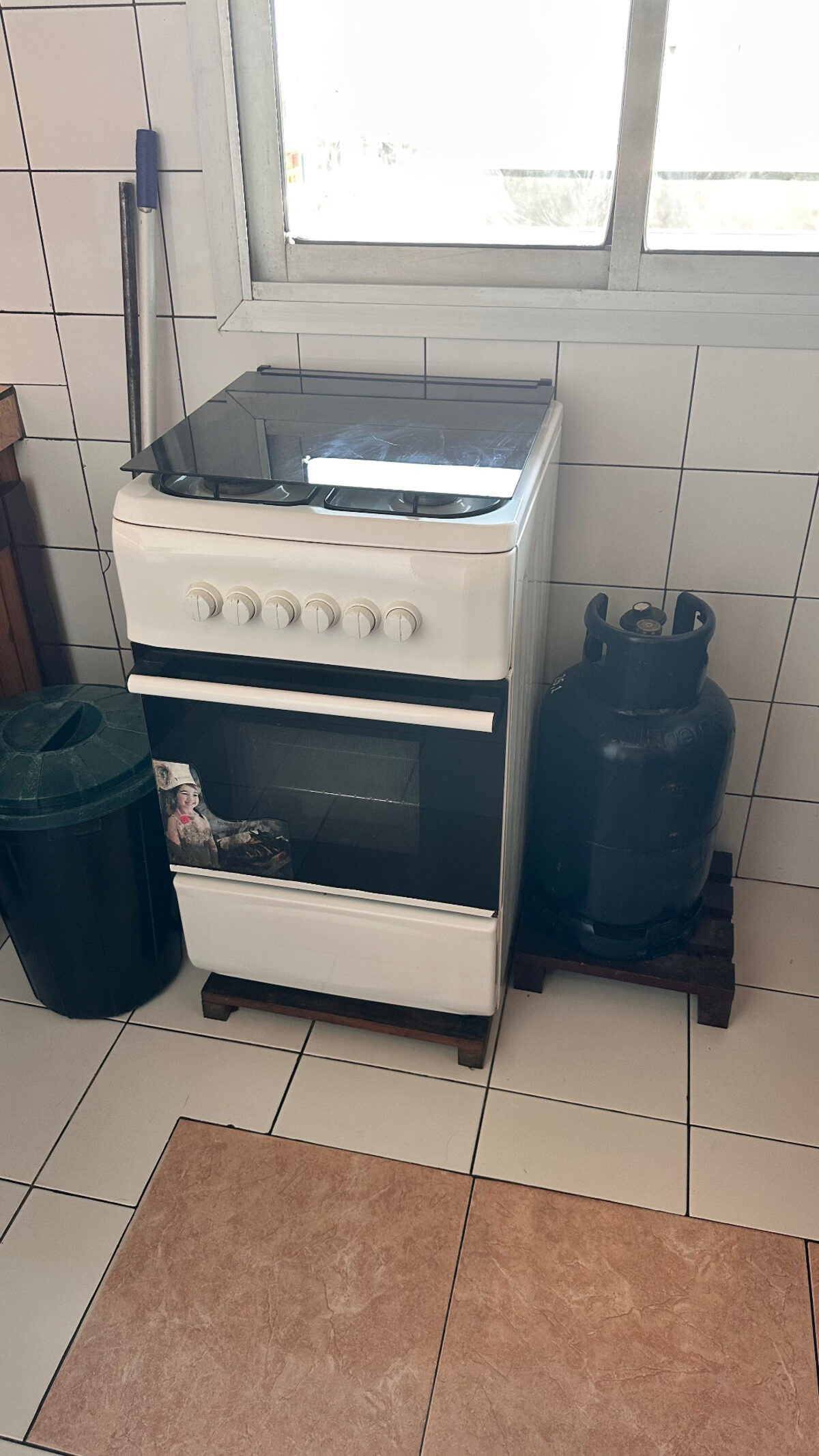 Cuisine avec gaz